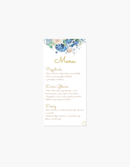 Ro_menu, Colecția Flori Albastre