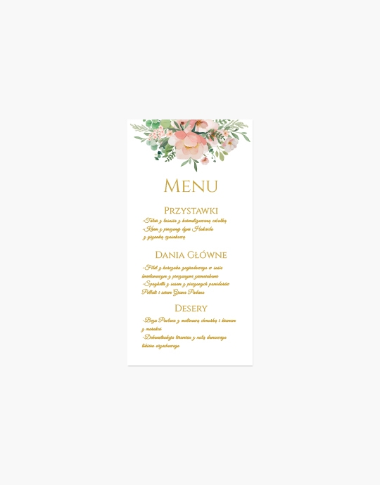 Ro_menu, Colecția de flori roz