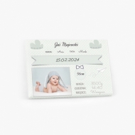 Tablou, Eticheta Albastra, 100x70 cm