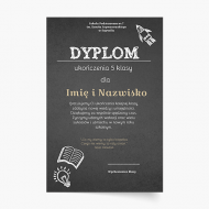 Poster, Diplomă de absolvire a clasei, 20x30 cm