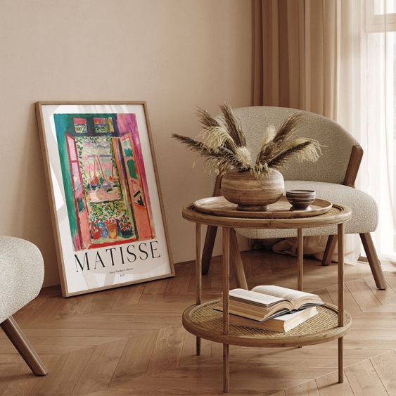 Poster, Matisse - Fereastra deschisă, 30x40