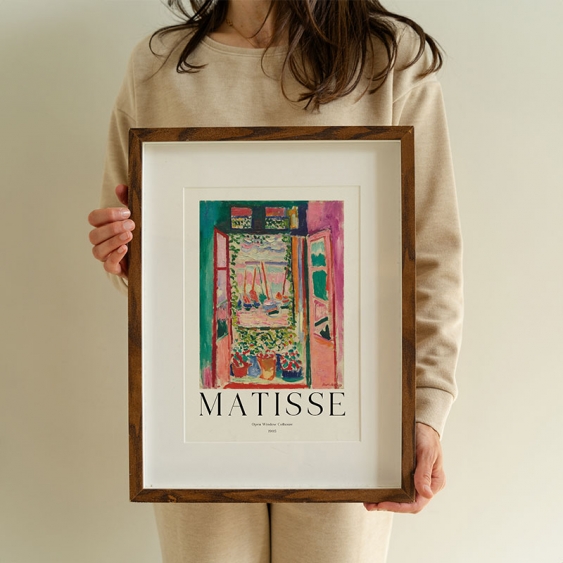 Poster, Matisse - Fereastra deschisă, 30x40