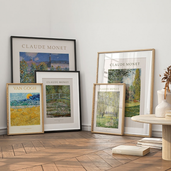 Poster, Monet - Parcul Monceau, 30x40