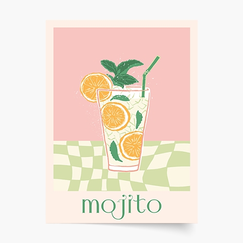 Poster, Mojito, 21x30