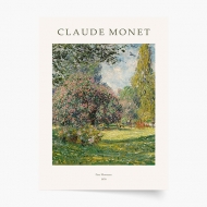 Poster, Monet - Parc Monceau, 20x30 cm