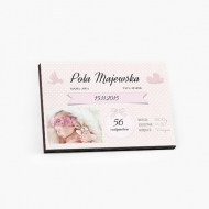 Tablou, Etichetă roz, 40x30 cm