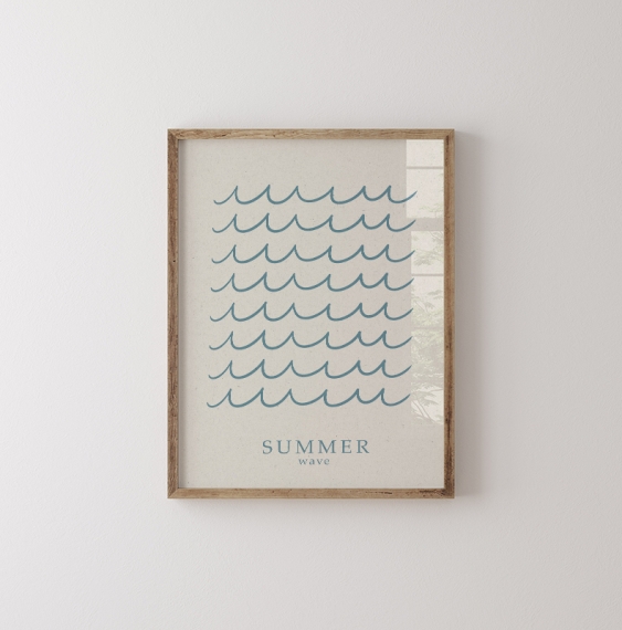 Poster, Valuri de vară, 21x30