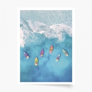 Poster, Magic boats, 20x30 cm