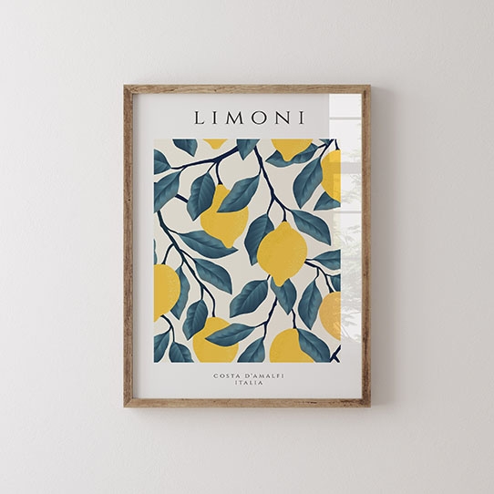 Poster, Lămâi Italia, 21x30