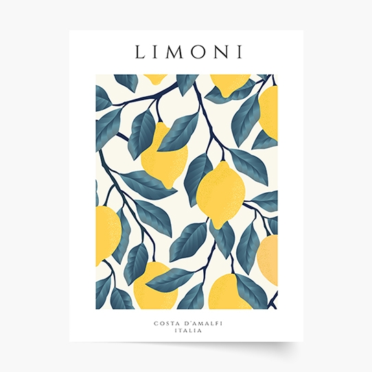 Poster, Lămâi Italia, 21x30