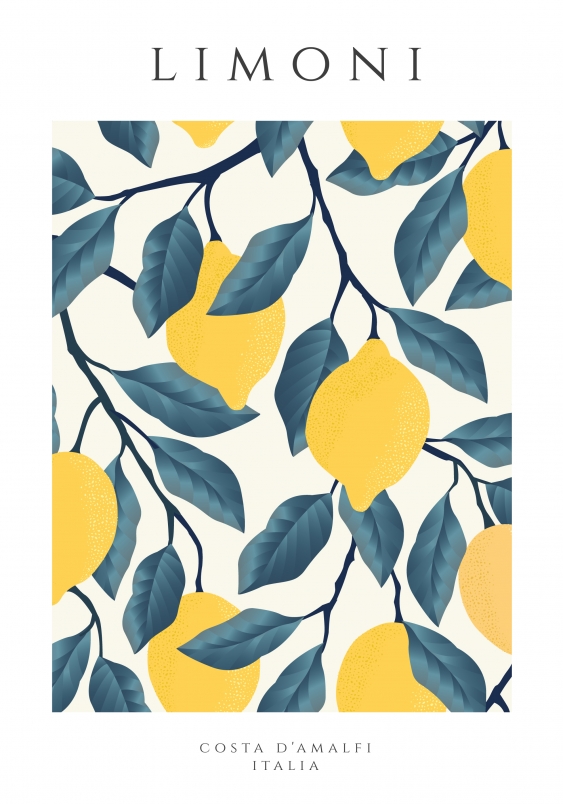 Poster, Lămâi Italia, 21x30