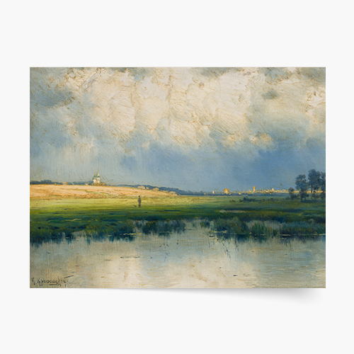 Poster, K. Krzyżycki „Peisaj”, 30x21
