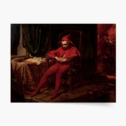 Poster, J. Matejko „Stańczyk”, 30x21