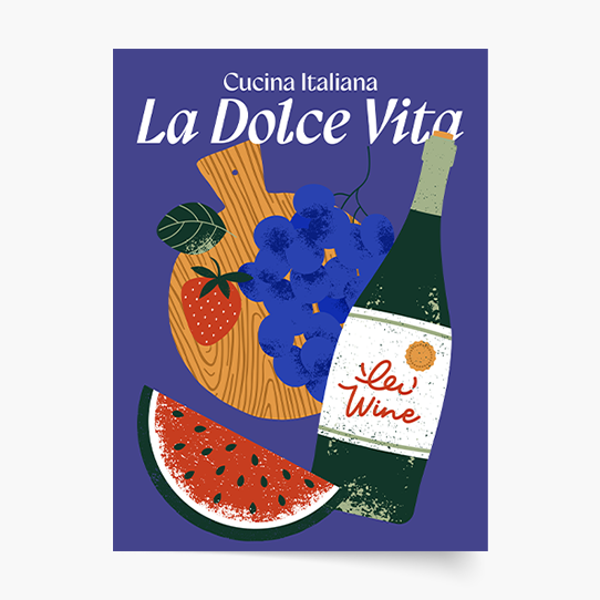 Poster, Viață dulce, 21x30