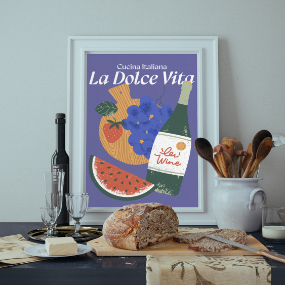 Poster, Viață dulce, 21x30