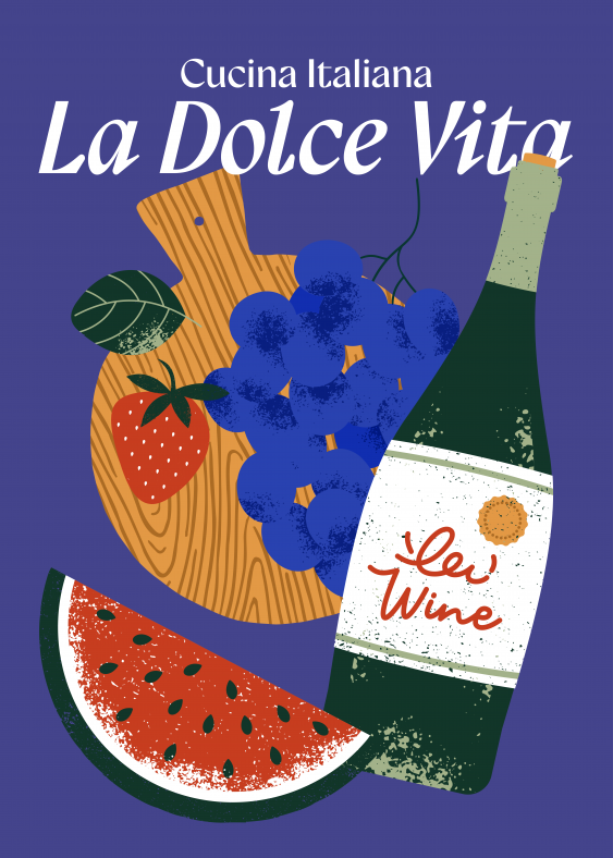 Poster, Viață dulce, 21x30