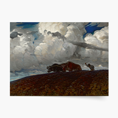 Poster, F. Ruszczyc „Pământ”, 30x21