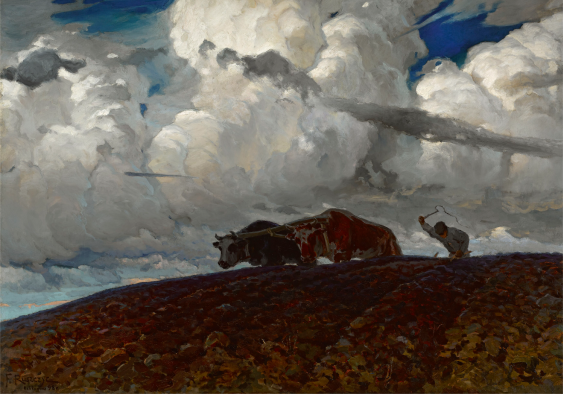 Poster, F. Ruszczyc „Pământ”, 30x21
