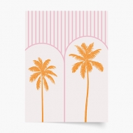 Poster, Palm Trees, 20x30 cm