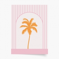 Poster, Palm Tree, 20x30 cm