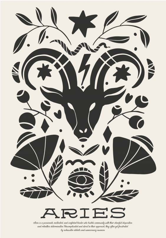 Poster, Berbec, 21x30