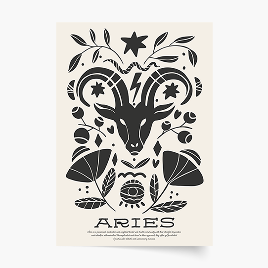 Poster, Berbec, 21x30