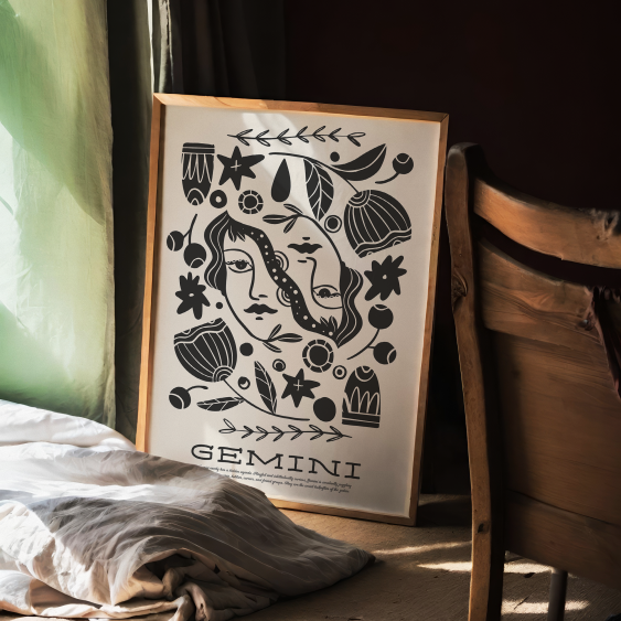 Poster, Gemenii, 21x30