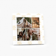 Tablou, Keep Calm and..., 30x30 cm