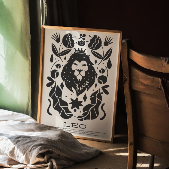 Poster, Leu, 21x30