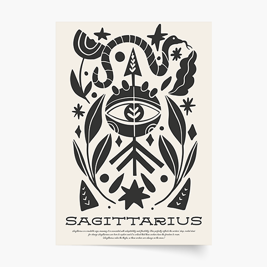 Poster, Săgetător, 21x30