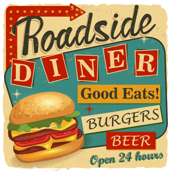 Poster, Restaurant, 30x30