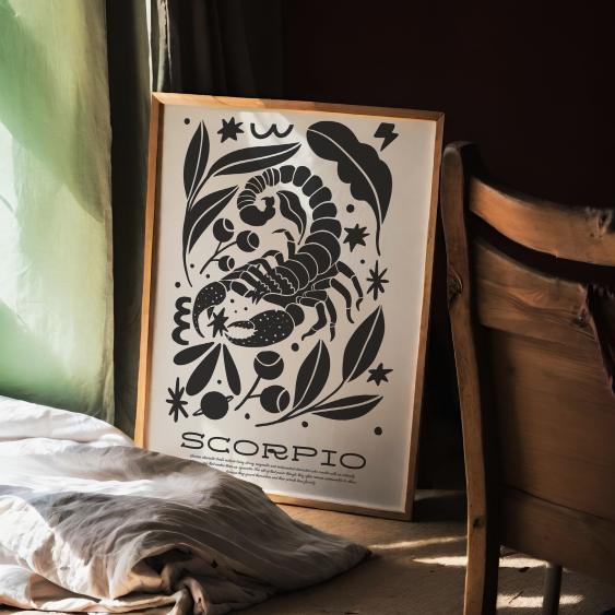 Poster, Scorpionul, 21x30