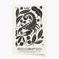 Poster, Scorpion, 20x30 cm