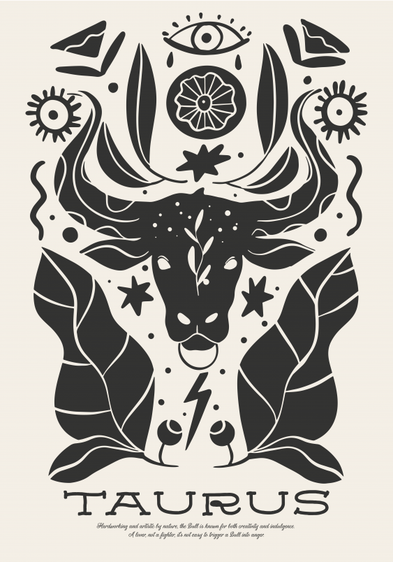 Poster, Taurul, 21x30