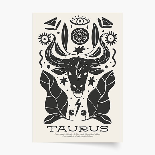 Poster, Taurul, 21x30