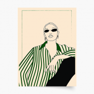 Poster, Woman - Fashion II, 20x30 cm