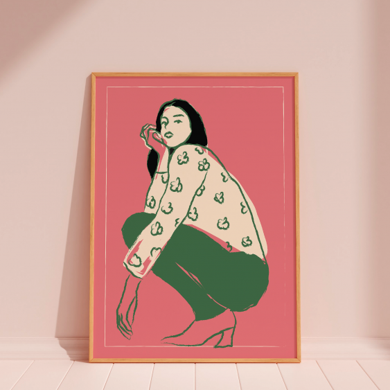 Poster, Femeie - Modă III, 50x70