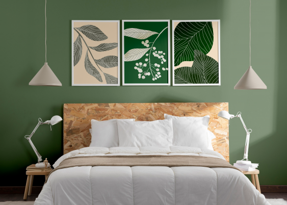 Poster, Femeie - Frunze I, 50x70