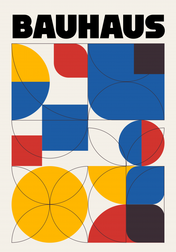 Poster, Bauhaus III, 50x70