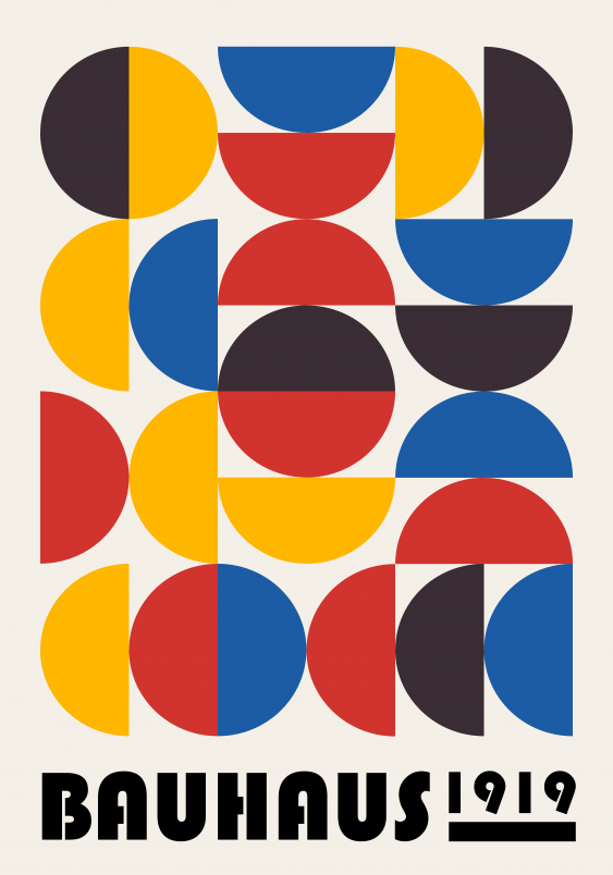 Poster, Bauhaus IV, 50x70