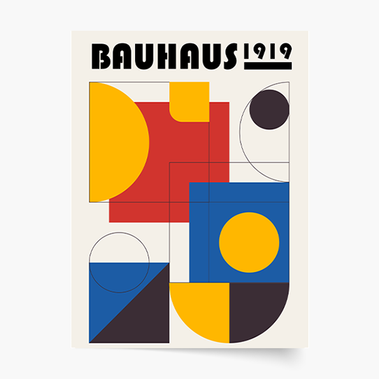 Poster, Bauhaus I, 21x30