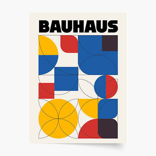 Poster, Bauhaus III, 50x70