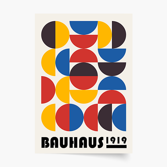 Poster, Bauhaus IV, 50x70