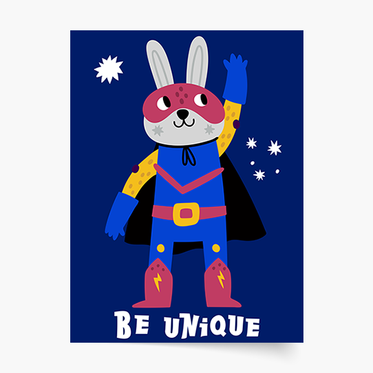 Poster, Eroi - Fii unic, 21x30