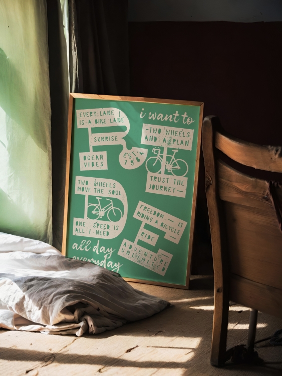 Poster, Biciclete - Plimbare, 21x30