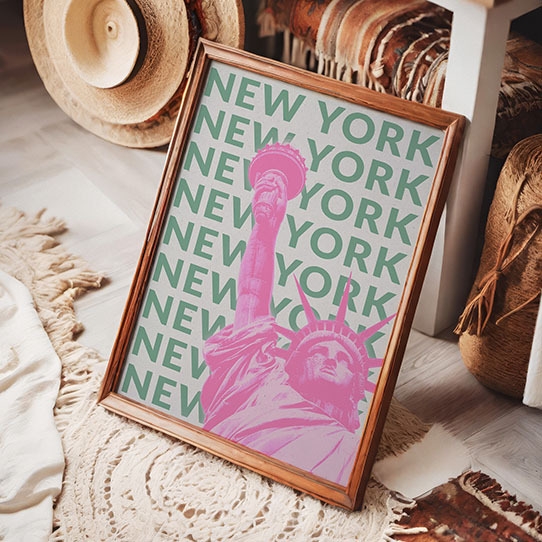 Poster, Oraș: New York, 21x30