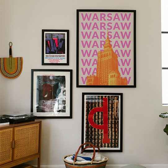 Poster, Oraș: Varșovia, 21x30