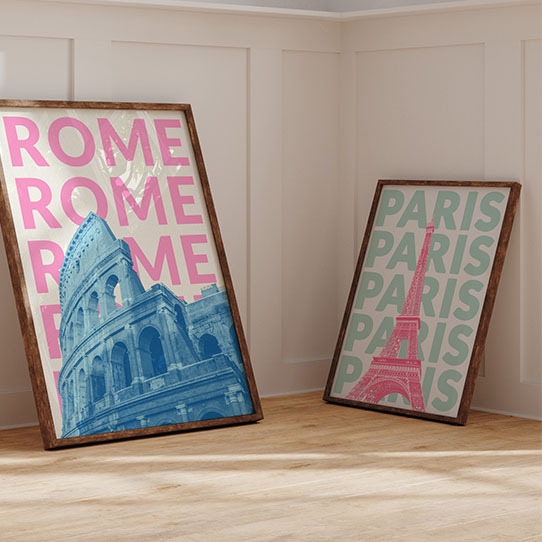 Poster, Oraș: Roma, 21x30