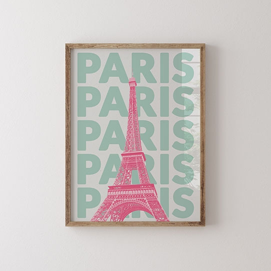 Poster, Oraș: Paris, 21x30