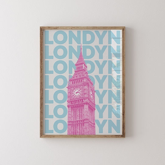 Poster, Oraș: Londra, 21x30